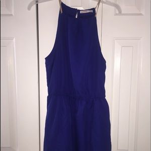 Blue dress